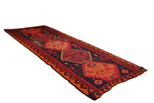 Carica l'immagine nel visualizzatore di Gallery, Originale Kilim / Afganistan 360x140 CM (Galleriafarah1970)