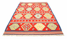 Lade das Bild in den Galerie-Viewer, kilim moderno autentico originale 244x168 cm