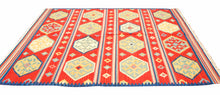 Lade das Bild in den Galerie-Viewer, kilim moderno autentico originale 244x168 cm