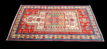 Lade das Bild in den Galerie-Viewer, CM 154x86 Hand made Antique Kazak / Shirvan Caucasic Carpets