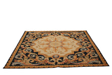 Lade das Bild in den Galerie-Viewer, Arazzo / Aubusson Pekin (Hand Made) 211x195 CM (Galleriafarah1970)