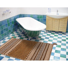 Carica l'immagine nel visualizzatore di Gallery, Kilim Lory tribal 100% Cotone, indiano, fatto a mano 110x60 cm