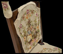Lade das Bild in den Galerie-Viewer, Antico Francese mezzopunto classico floreale - cm 40x33 -farah 1970