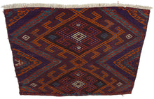 Load image into Gallery viewer, Antico, Originale, Autentico, kilim Rustico Fatto a Mano - 87x66 CM
