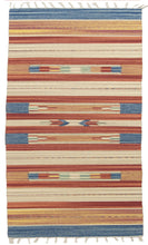 Load image into Gallery viewer, Galleria Farah1970 - 200x60 CM Kilim Autentico, Originale e Fatto a Mano Ideale Per il Corridoio, Ufficio, Seconda Casa e la Cucina (LAVABILE IN LAVATRICE)
