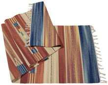 Carica l'immagine nel visualizzatore di Gallery, Kilim Autentico Originale Fatto a Mano, Reversibile, 100% cotone 90x60 cm
