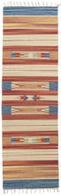 Load image into Gallery viewer, Galleria Farah1970 - 200x60 CM Kilim Autentico, Originale e Fatto a Mano Ideale Per il Corridoio, Ufficio, Seconda Casa e la Cucina (LAVABILE IN LAVATRICE)
