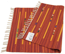 Carica l&#39;immagine nel visualizzatore di Gallery, Kilim Autentico Originale Fatto a Mano, Reversibile, 100% cotone 90x60 cm
