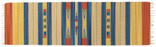 Load image into Gallery viewer, Kilim indiano autentico moderno e originale, fatto a mano, 200x60 cm
