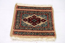 Load image into Gallery viewer, Carpet Tappetini Lana Merinos Islamabad - 30x30 Cm - (GalleriaFarah1970) #
