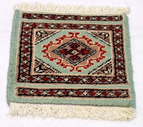 Tappetino Piccolo  Lana  - 30x30 Cm (GalleriaFarah1970)