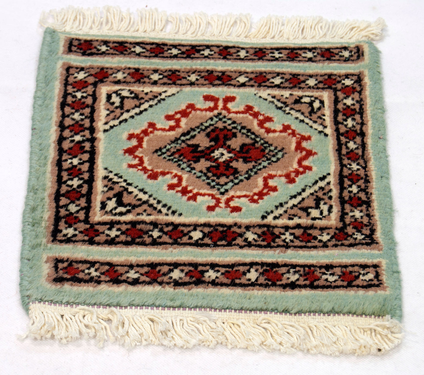 Carpet Tappetini Lana Merinos Islamabad - 30x30 Cm - (GalleriaFarah1970) #
