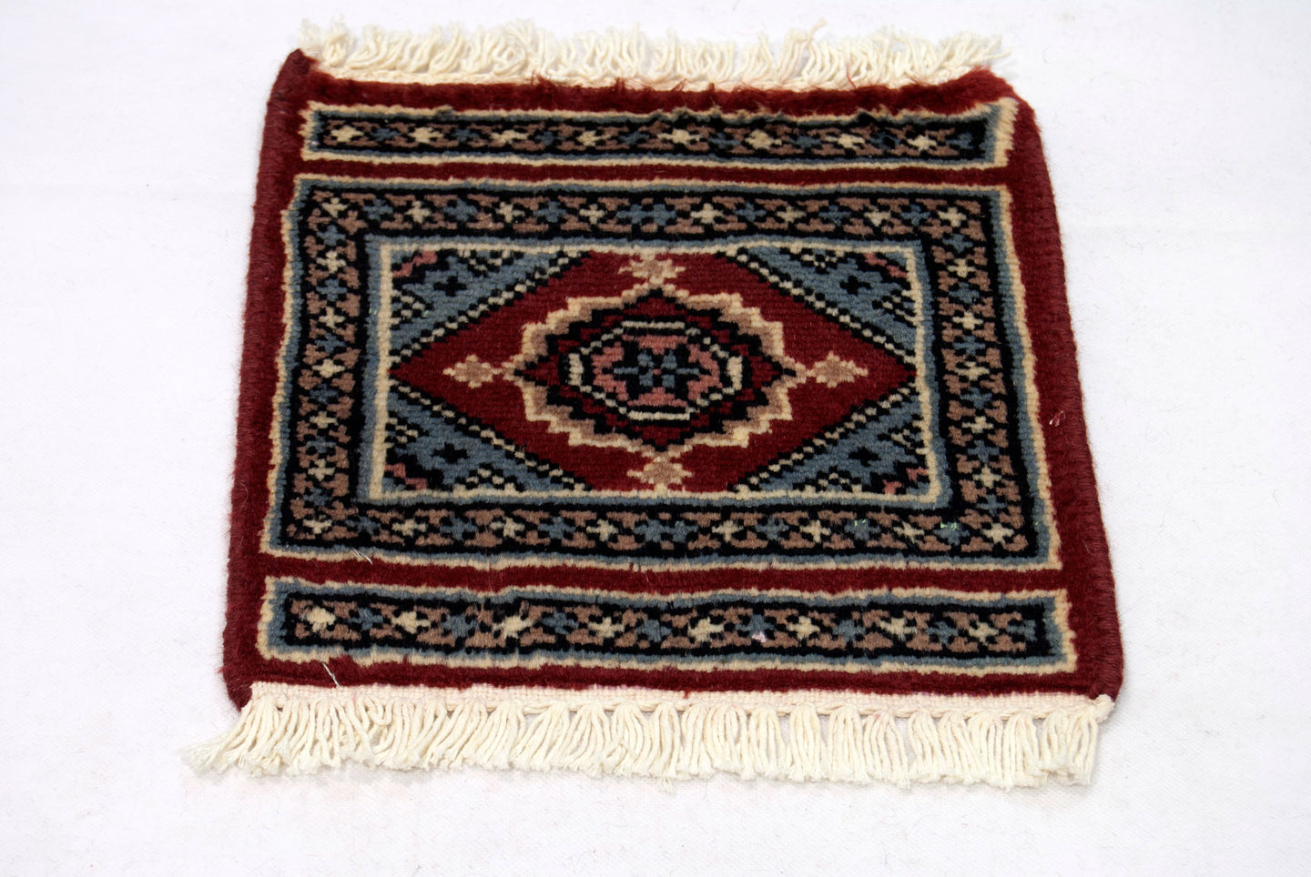 Tappetino Piccolo  Lana Merinos Islamabad - 30x30 Cm (GalleriaFarah1970)