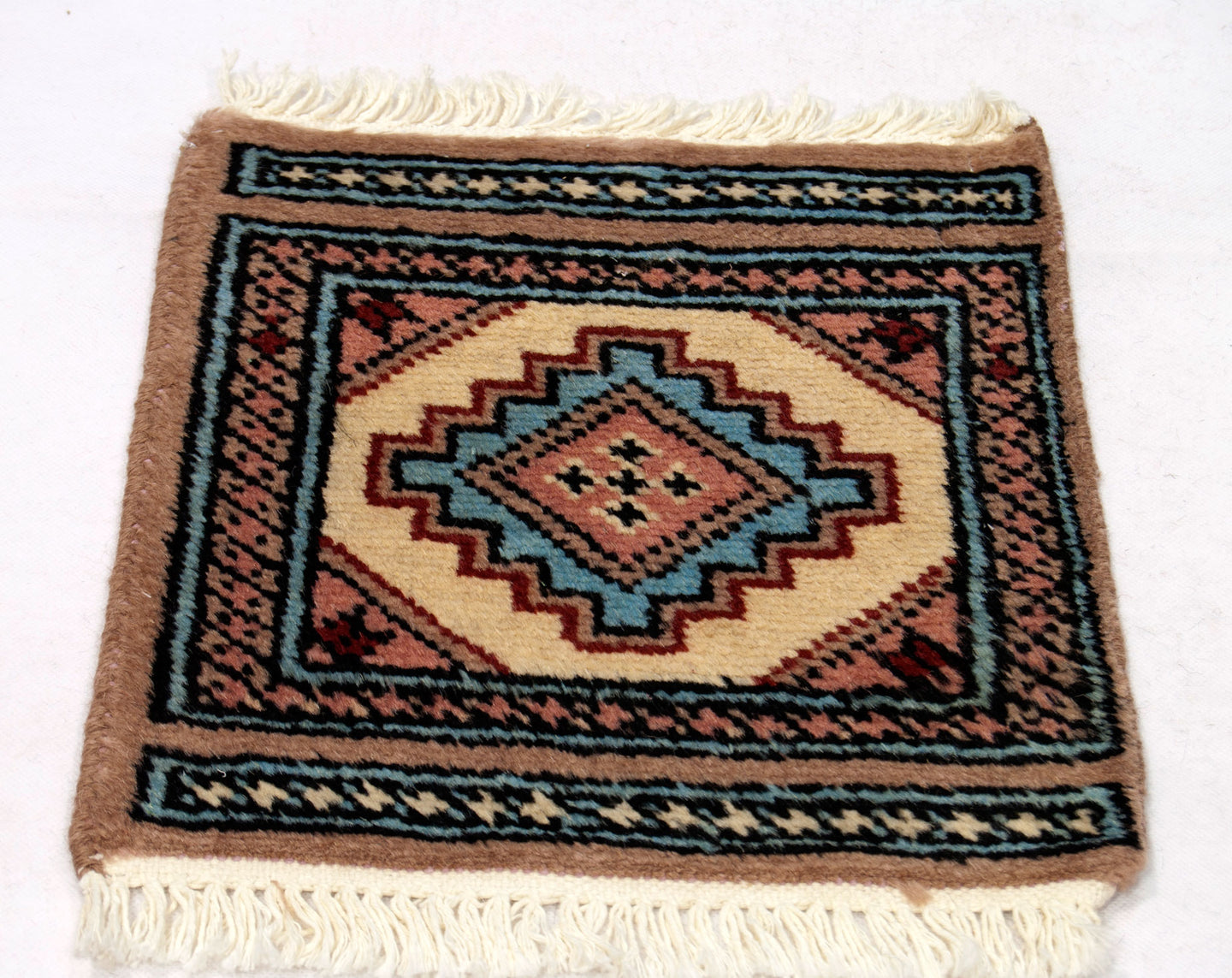 Alfombra Carpet Tappetini Lana - 30x30 Cm (GalleriaFarah1970)