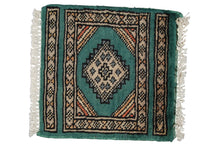 Lade das Bild in den Galerie-Viewer, Tappeto Classico Kashmir Lana 30x30 CM (Galleriafarah1970)
