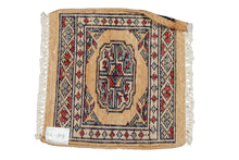 Carica l'immagine nel visualizzatore di Gallery, Tappeto Classico Kashmir Lana 30x30 CM (Galleriafarah1970)
