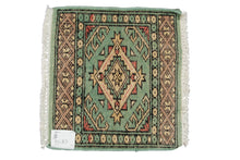 Lade das Bild in den Galerie-Viewer, Kashmir Wool Carpet CM 60x40 Pakistan Rugs
