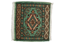 Carica l'immagine nel visualizzatore di Gallery, Tappeto Classico Kashmir Lana 30x30 CM (Galleriafarah1970)
