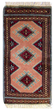 Carica l&#39;immagine nel visualizzatore di Gallery, Pakistan Tapis Rugs Tappeto Mernuos Teppich 60x30 cm - Galleria farah
