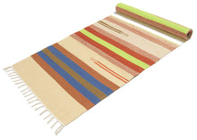 Load image into Gallery viewer, Kilim Autentico Originale Fatto a Mano, 100% cotone 200x60 cm
