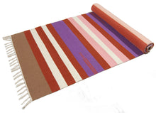 Carica l'immagine nel visualizzatore di Gallery, Kilim Autentico Originale Fatto a Mano, 100% cotone 200x60 cm
