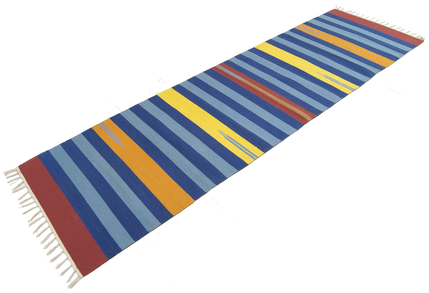 Kilim Autentico Originale Fatto a Mano, 100% cotone 200x60 cm