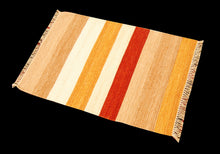 Lade das Bild in den Galerie-Viewer, Kilim indiano autentico moderno e originale, 90x60 cm
