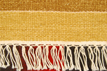 Carica l'immagine nel visualizzatore di Gallery, Kilim indiano autentico moderno e originale, 90x60 cm
