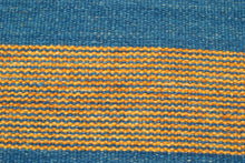 Carica l&#39;immagine nel visualizzatore di Gallery, Kilim indiano autentico moderno e originale, 90x60 cm

