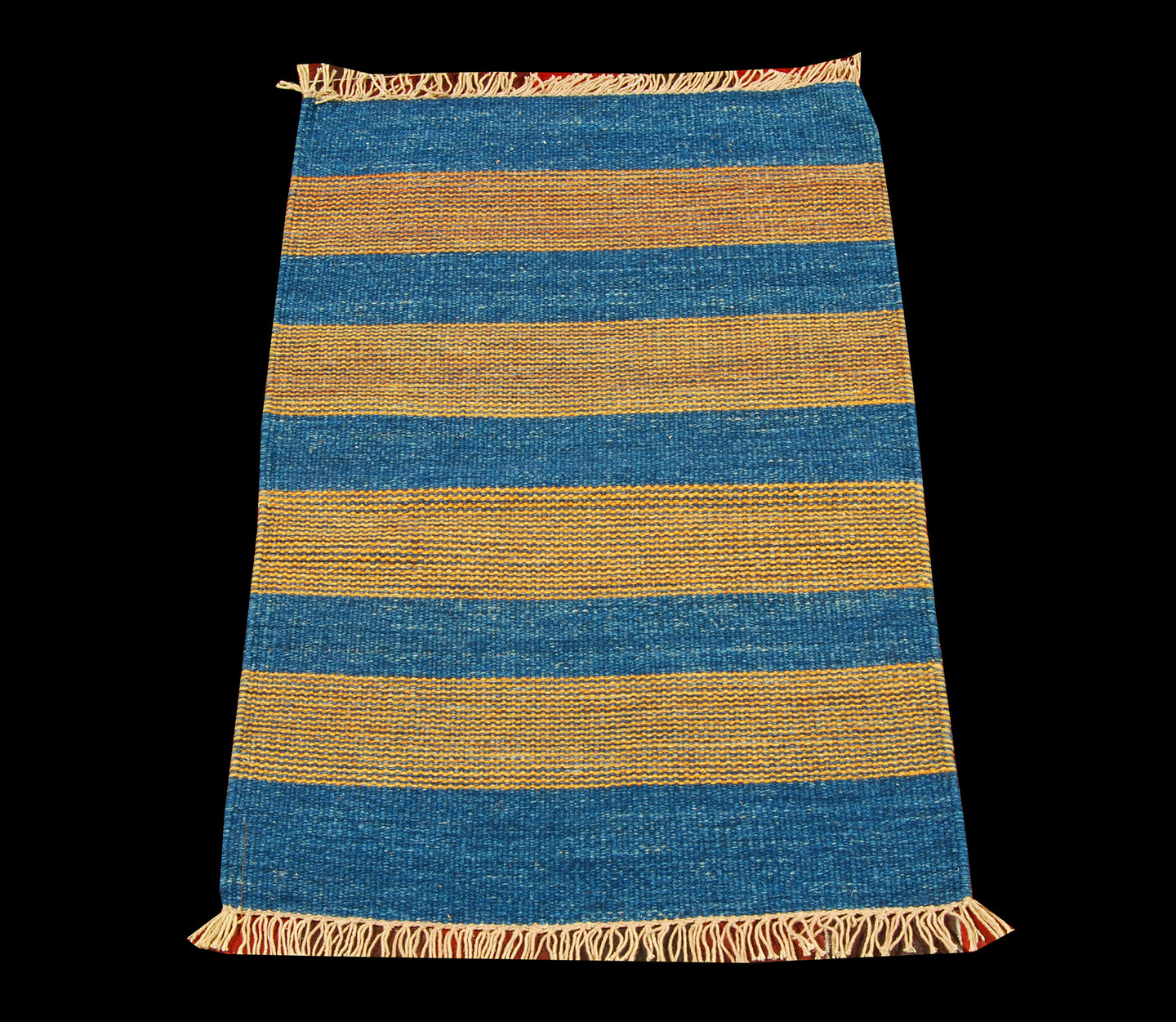 Kilim indiano autentico moderno e originale, 90x60 cm