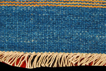 Carica l&#39;immagine nel visualizzatore di Gallery, Kilim indiano autentico moderno e originale, 90x60 cm
