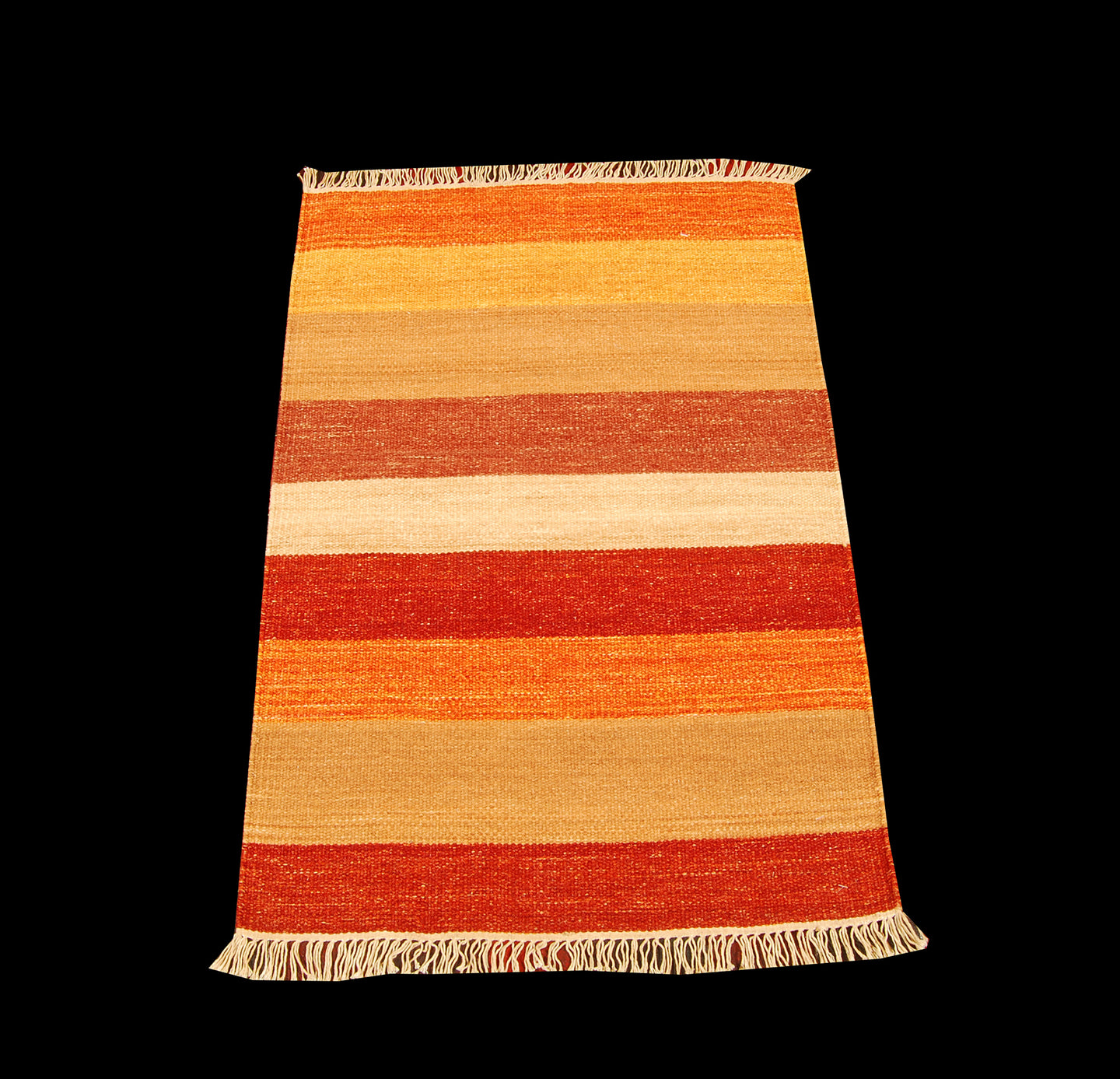 Kilim indiano autentico moderno e originale, 90x60 cm
