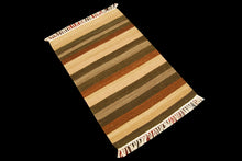 Lade das Bild in den Galerie-Viewer, Kilim indiano autentico moderno e originale, 90x60 cm
