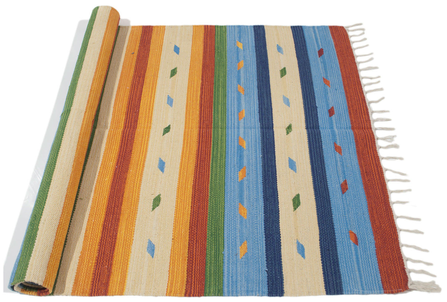 150x90 CM Kilim Original, authentisch handmade Cotton