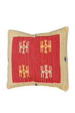 Carica l'immagine nel visualizzatore di Gallery, Autentico Cuscino Quadrato Kilim Fatto a Mano 60x60 CM
