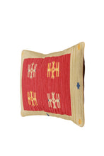 Carica l'immagine nel visualizzatore di Gallery, Autentico Cuscino Quadrato Kilim Fatto a Mano 60x60 CM
