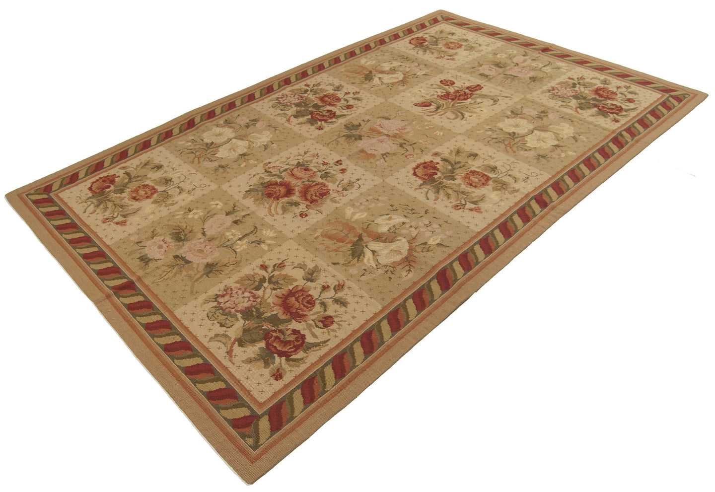 Carpets Needle Point Rugs fare CERTIFICATO GARANZIA cm 244x153