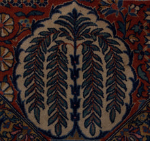 Carica l'immagine nel visualizzatore di Gallery, 490x330 CM tappeto antico Kashan Manchester e originale con certificato di perito
