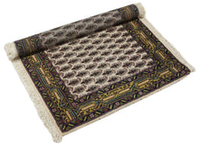 Load image into Gallery viewer, Authentic original hand knotted carpet 90x70 CM

