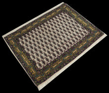 Load image into Gallery viewer, Authentic original hand knotted carpet 90x70 CM
