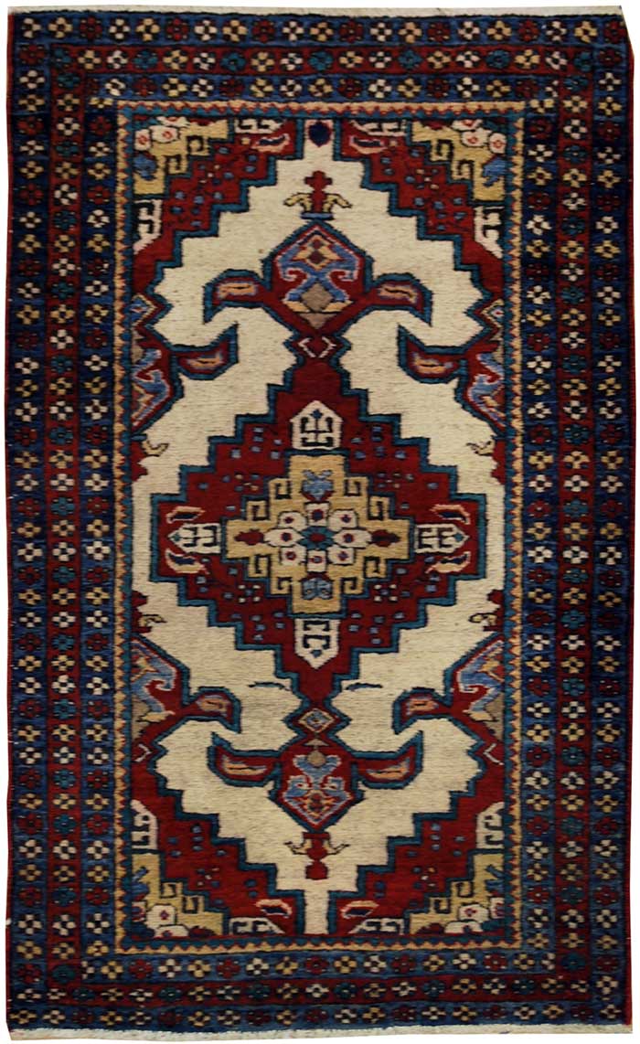 Authentic original hand knotted carpet 115x68196x68 CM