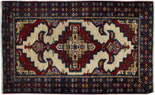 Load image into Gallery viewer, Authentic original hand knotted carpet 115x68196x68 CM
