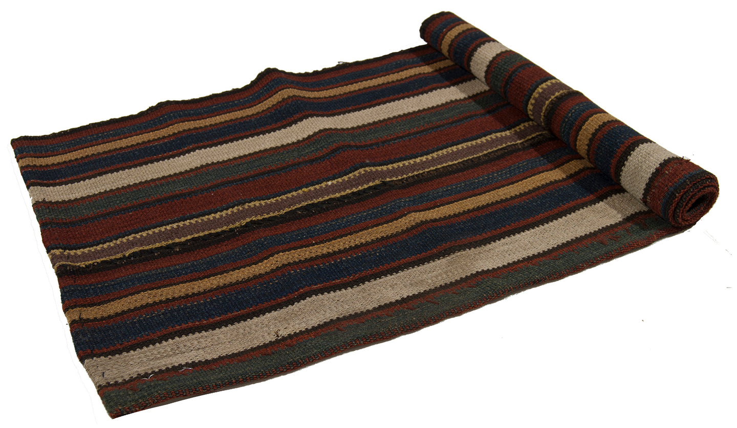 Kilim Autentico Originale Fatto a Mano Con Certificato 95x42 CM