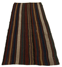 Lade das Bild in den Galerie-Viewer, Kilim Autentico Originale Fatto a Mano Con Certificato 95x42 CM
