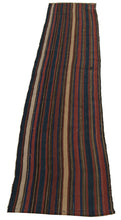 Carica l&#39;immagine nel visualizzatore di Gallery, Kilim Autentico Originale Fatto a Mano Con Certificato 117x25 CM
