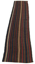 Carica l'immagine nel visualizzatore di Gallery, Kilim Autentico Originale Fatto a Mano Con Certificato 117x25 CM
