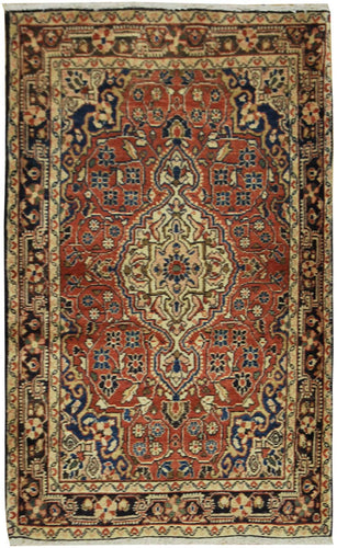 Tappeto Autentico Originale Annodato a Mano 95x60 cm Autentico