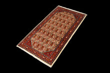 Carica l&#39;immagine nel visualizzatore di Gallery, Tappeto Autentico Originale Annodato a Mano Con Certificato 130x70 CM
