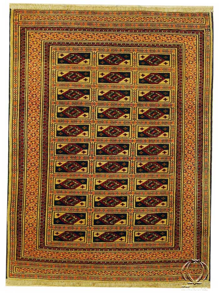 127x72 CM Carpet Turkmen Original Teppich Tapis