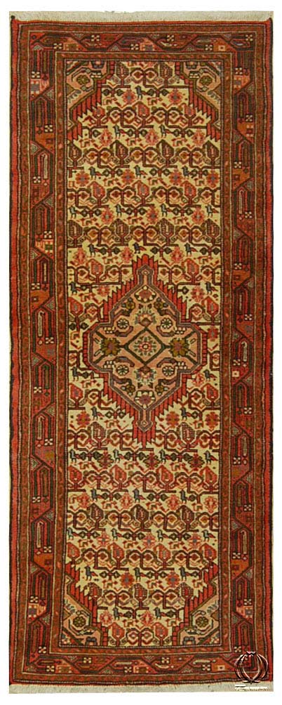 Tappeto Autentico, Originale Annodato a Mano - 200x80 Cm 